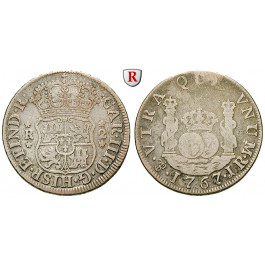 Bolivien, Carlos III., 2 Reales 1767, s-ss