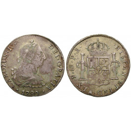 Bolivien, Carlos IV., 8 Reales 1790, ss