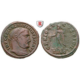 Römische Kaiserzeit, Maximinus II., Follis 310, ss-vz