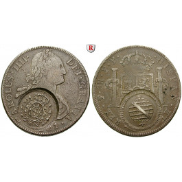 Bolivien, Carlos IV., 8 Reales 1801, ss
