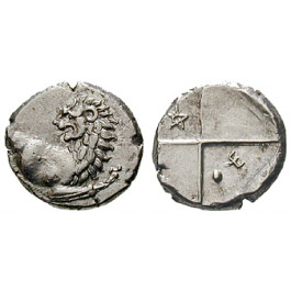 Thrakien, Chersonnesos, Hemidrachme um 480-350 v.Chr., st