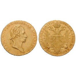 Österreich, Kaiserreich, Franz II. (I.), Dukat 1828, f.st