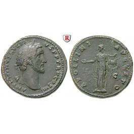 Römische Kaiserzeit, Antoninus Pius, Sesterz 142, ss