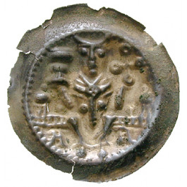 Hildesheim, Bistum, Konrad II., Brakteat, ss-vz