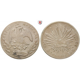 Mexiko, Republik, 8 Reales 1870, ss