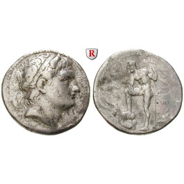 Makedonien, Königreich, Demetrios Poliorketes, Tetradrachme 294-288 v.Chr., ss/s