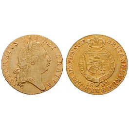 Grossbritannien, George III., Half-guinea 1803, 3,82 g fein, ss-vz