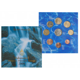 Finnland, Republik, Euro-Kursmünzensatz 2004, st