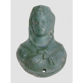 Rom, Bronzen, Herakles, Applike 2.-3.Jh. n. Chr.