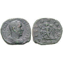 Römische Kaiserzeit, Traianus Decius, Sesterz 249-251, ss