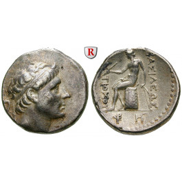 Syrien, Königreich der Seleukiden, Antiochos II., Tetradrachme 261-246 v.Chr., ss/ss+