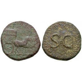 Römische Kaiserzeit, Livia, Frau des Augustus, Sesterz 22-23, s