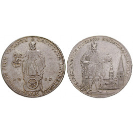 Osnabrück, Bistum, Sede Vacante, Reichstaler 1715, ss