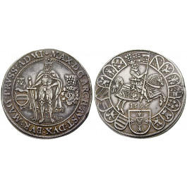 Deutscher Orden, Maximilian von Österreich, Taler 1596, ss