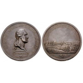 Sachsen, Königreich Sachsen, Friedrich August I., Silbermedaille 1818, vz