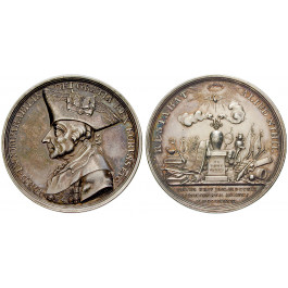 Brandenburg-Preussen, Königreich Preussen, Friedrich II., Silbermedaille 1786, vz