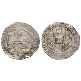 Köln, Bistum, Philipp von Heinsberg, Denar 1190-1191, ss