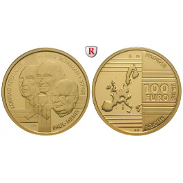 Belgien, Königreich, Albert II., 100 Euro 2002, 15,55 g fein, PP