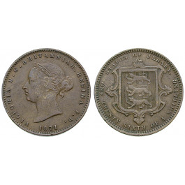Jersey, Victoria, 1/26 Shilling 1871, ss