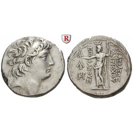 Syrien, Königreich, Antiochos VIII., Tetradrachme nach 117 v.Chr., f.vz