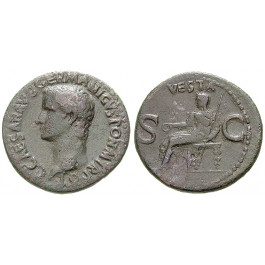 Römische Kaiserzeit, Caligula, As 37-38, ss