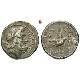 Römische Republik, Cn. Nerius, Denar, ss