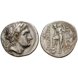 Makedonien, Königreich, Demetrios Poliorketes, Tetradrachme 294-288 v.Chr., ss