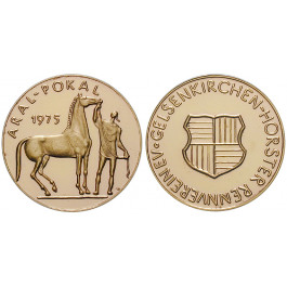 Gelsenkirchen, Stadt, Goldmedaille 1975, 12,78 g fein, bfr.