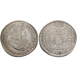 Römisch Deutsches Reich, Leopold I., Taler 1691, ss+