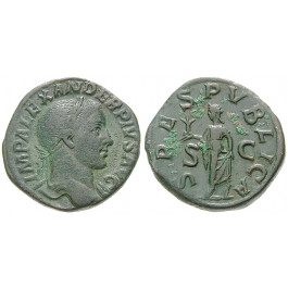 Römische Kaiserzeit, Severus Alexander, Sesterz 222-235, ss