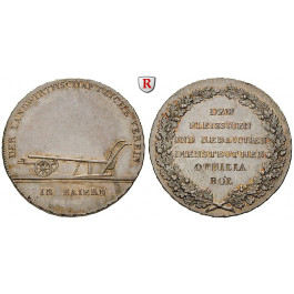 Bayern, Königreich, Maximilian I. Joseph, 1/2 Preistaler o.J., f.st