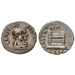 Römische Kaiserzeit, Augustus, Denar, f.vz