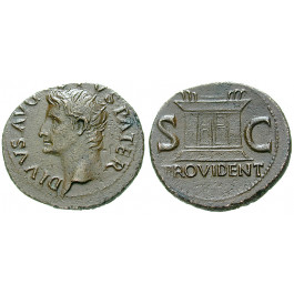 Römische Kaiserzeit, Augustus, As 22-30, vz