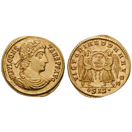 Römische Kaiserzeit, Constans, Solidus 340-350, vz-st