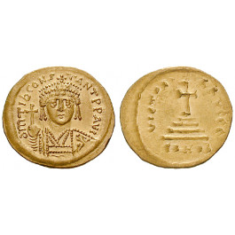 Byzanz, Tiberius II. Constantinus, Solidus 579-582, vz-st