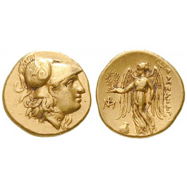 Makedonien, Königreich, Alexander III. der Grosse, Stater 310-297 v.Chr., f.vz