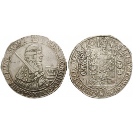 Sachsen, Albertinische Linie, Johann Georg II., Reichstaler 1666, ss