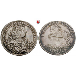 Braunschweig, Braunschweig-Calenberg-Hannover, Ernst August, 2/3 Taler 1695, ss