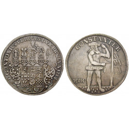 Braunschweig, Braunschweig-Wolfenbüttel, Anton Ulrich, Taler 1714, ss+