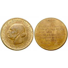 Personenmedaillen, vom Stein, Minister, Medaille o.J. (1923-1924), vz+