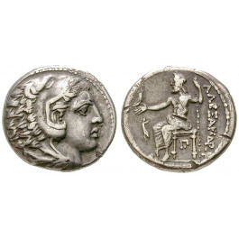 Makedonien, Königreich, Alexander III. der Grosse, Tetradrachme, ss