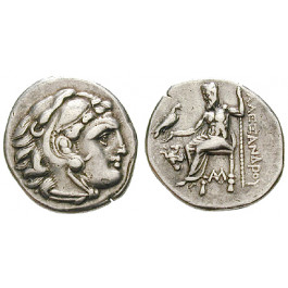 Makedonien, Königreich, Alexander III. der Grosse, Drachme 310-301 v.Chr., ss+