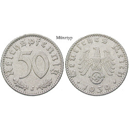 Drittes Reich, 50 Reichspfennig 1940, D, ss, J. 372