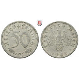 Drittes Reich, 50 Reichspfennig 1940, G, ss, J. 372