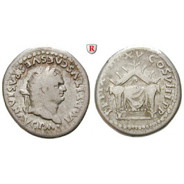 Römische Kaiserzeit, Titus, Denar 79-80, ss