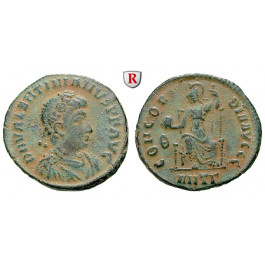 Römische Kaiserzeit, Valentinianus II., Bronze 378-383, ss