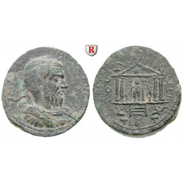 Römische Provinzialprägungen, Phönizien, Berytus, Macrinus, Bronze 217-218, ss