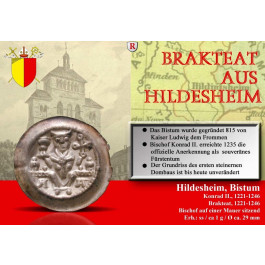 Der Hildesheimer Brakteat - Eine der schönsten Münzen des Mittelalters