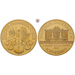 Österreich, 2. Republik, 100 Euro seit 2002, 31,1 g fein, st