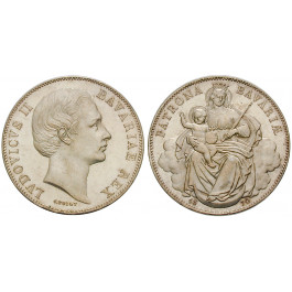 Bayern, Königreich, Ludwig II., Madonnentaler 1870, st